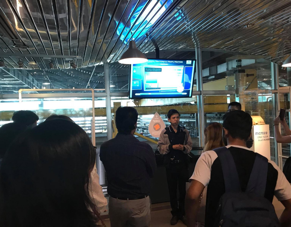 Staff and Students Visit NEWater Centre