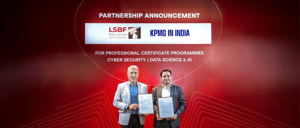 LSBF Institute of Education and KPMG in India partners to offer professional certificate programmes in AI, data analytics and cyber security